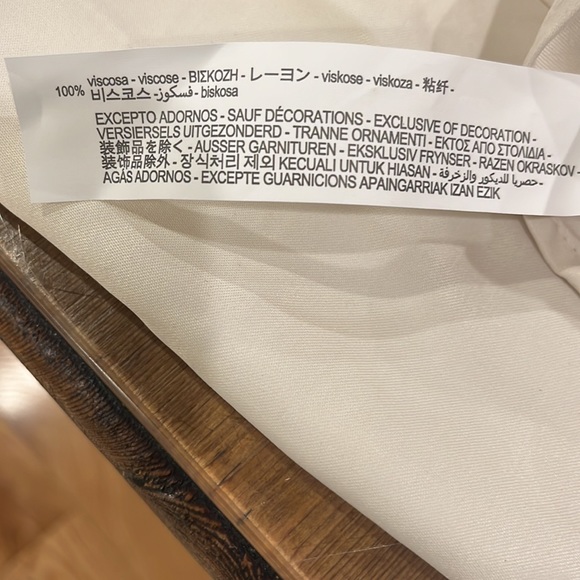 Zara Winter White cowl neck maxi - Picture 9 of 9